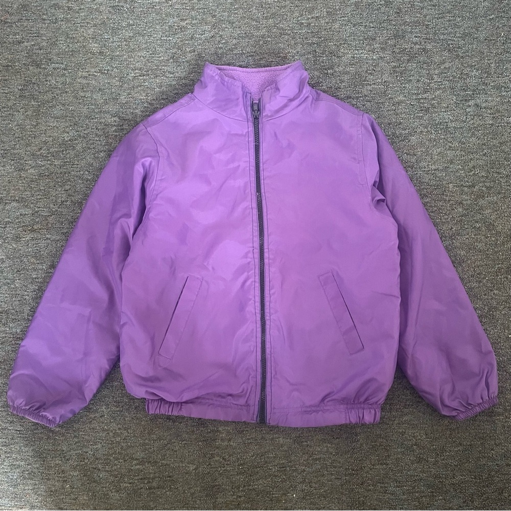 Y2K puffer jacket fleece lined